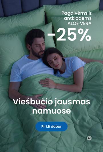Pagalvės ir antklodės ALOE VERA -25%/desktop