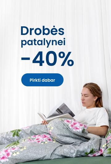 Drobės patalynei -40%/desktop