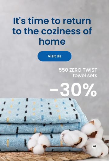 550 ZERO TWIST towel sets -30%\mobile