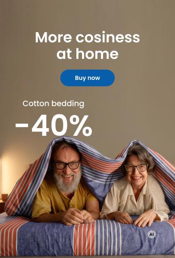 Canvas bedding -40%/ desktop