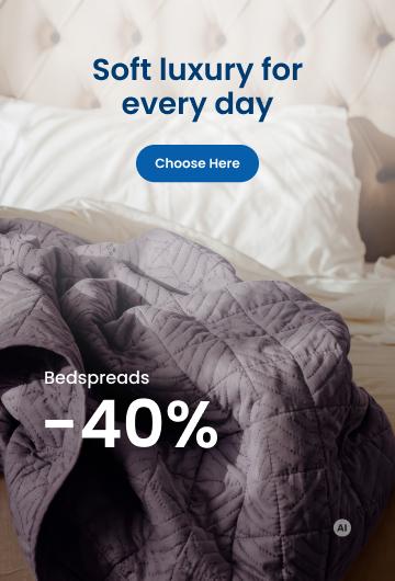 Bedspreads -40%/desktop