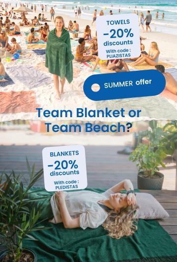 Team Blanket or Team Beach? 20% off blankets with code PLEDISTAS // 20% off towels with code PLEZISTAS