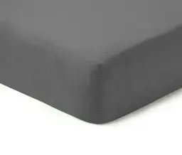 Fitted terry sheets TERRYBTL-DARK GREY