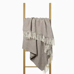 Plaid ANDORA 80-3300-LIGHT BROWN