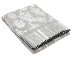 Хлопковый плед SUMMER 80-2003-DARK GREY 30