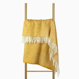 Plaid ZELANDIA 80-3318-MUSTARD