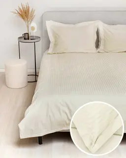 EXCLUSIVE bedding set TAYLOR 00-0400-1 LIGHT CREAM MON