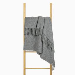 Plaid ZELANDIA 80-3097-MELANGE GREY