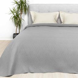 Lovatiesė, lovos užtiesalas RELAX L0034-TITANIUM GREY