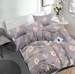 Patalynės komplektas GĖLĖS 20-1880/20-1881-LIGHT GREY