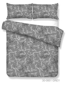 Patalynės komplektas GEOMETRIJA 30-0851-GREY