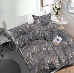 Polycotton bedding set ABSTRACT 40-1588/40-1589-GREY