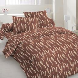 Polycotton bedding set ABSTRACT 40-1605-BROWN