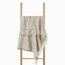 Plaid ZELANDIA 80-3318-MELANGE NATURAL