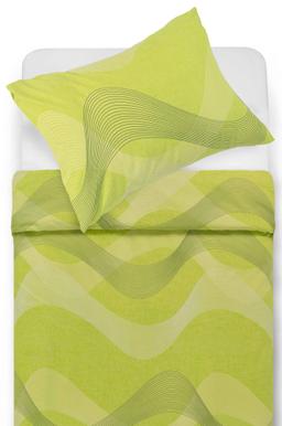 Drobės patalynės komplektas DOLLY 40-1478-APPLE GREEN