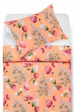 Cotton bedding set DANIELLA 40-1474-PEACH
