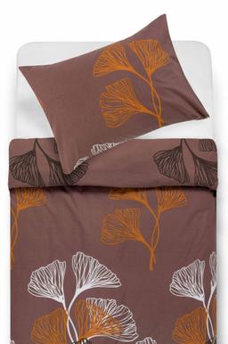 Drobės patalynės komplektas DUANE 40-1499-BROWN