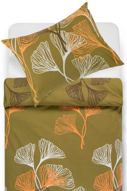 Drobės patalynės komplektas DUANE 40-1499-KHAKI