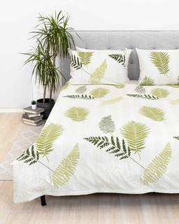 Flannel bedding set BRISTOL 40-1542-GREEN