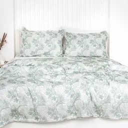 PREMIUM maco sateen bedding set CARSYN 40-1552-SAGE