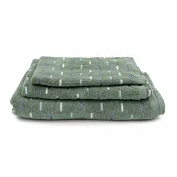 3 dalių rankšluosčių komplektas 550 ZERO TWIST T0207-MIST GREEN