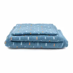 3 dalių rankšluosčių komplektas 550 ZERO TWIST T0207-BLUE HEAVEN