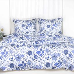 Постельное белье из Mako Сатина COREY 20-1857-BLUE