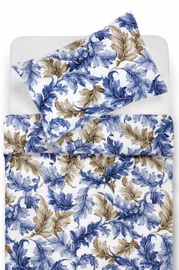 Drobės patalynės komplektas DANIA 40-1468-BLUE