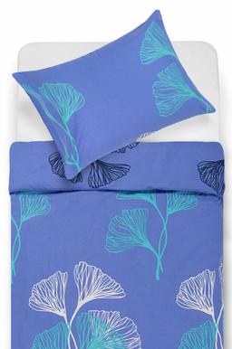 Cotton bedding set DUANE 40-1499-BLUE