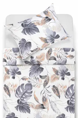 Cotton bedding set DALILAH 40-1467-GREY