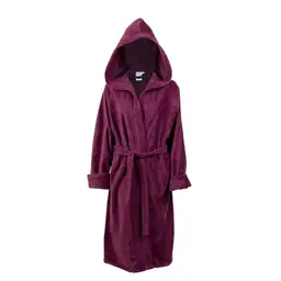 Халат VELOUR-360 B0001-BURGUNDY