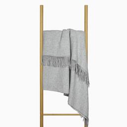Vilnonis pledas MERINO-270 DOUBLE FACE-LIGHT GREY