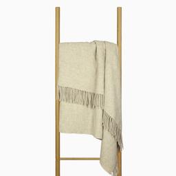 Vilnonis pledas MERINO-270 DOUBLE FACE-BEIGE