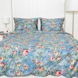 PREMIUM mako satino patalynė CHARLEIGH 20-1824-BLUE