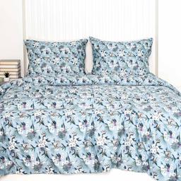 PREMIUM mako satino patalynė CHASE 20-1823-LIGHT BLUE