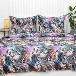 PREMIUM mako satino patalynė CLOTHILDA 40-1578-VIOLET