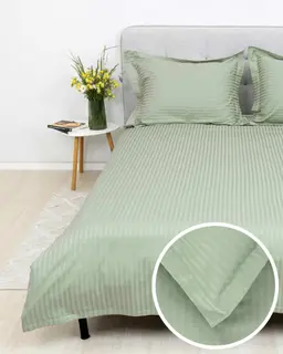 EXCLUSIVE bedding set TAYLOR 00-0458-1 LIGHT GREEN MON