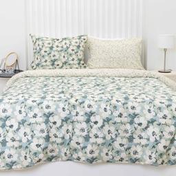PREMIUM mako satino patalynė CINTRA 20-1935/40-1654-SAGE SAGE BEIGE