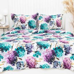 PREMIUM maco sateen bedding set CELINA 20-1869-TURQUOISE