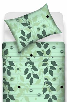 Polycotton bedding set ABSTRACT 40-1558-MINT