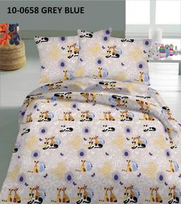 Vaikiška patalynė SKINNY CATS 10-0658-GREY BLUE