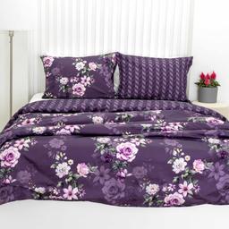 PREMIUM mako satino patalynė CORRINE 20-1920/30-0873-PLUM