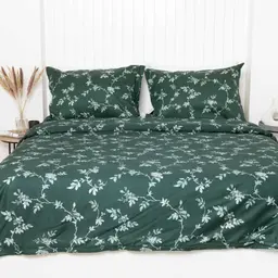 PREMIUM maco sateen bedding set CARYLE 20-1924-DARK GREEN