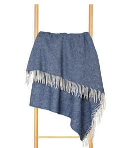 Плед ZELANDIA 80-3102-MELANGE BLUE