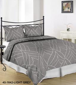 Glamžyta patalynė EVERLEY 40-1642-LIGHT GREY