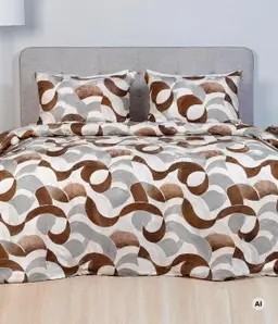 Satino patalynė ARLETTE 40-1659-BROWN