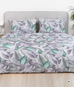 Sateen bedding set ADRIENNE 40-1662-VIOLET