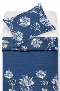 Glamžyta patalynė ELIORA 20-1913-BLUE