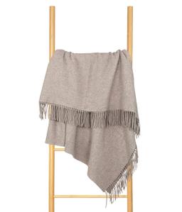 Vilnonis pledas MERINO-270 DOUBLE FACE-BEIGE