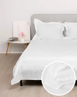 EXCLUSIVE bedding set TAYLOR 00-0000-0,4 OPTIC WHITE MON